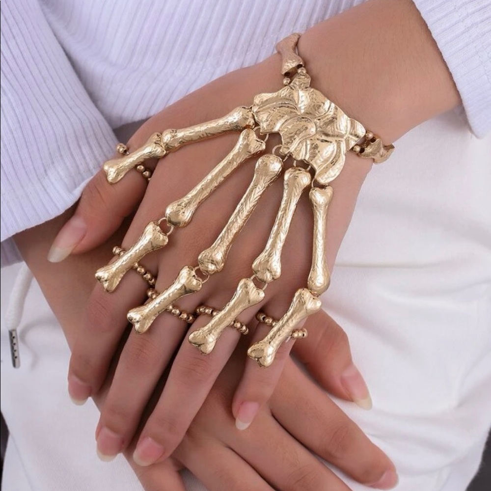 Skeleton Hand Bracelet
